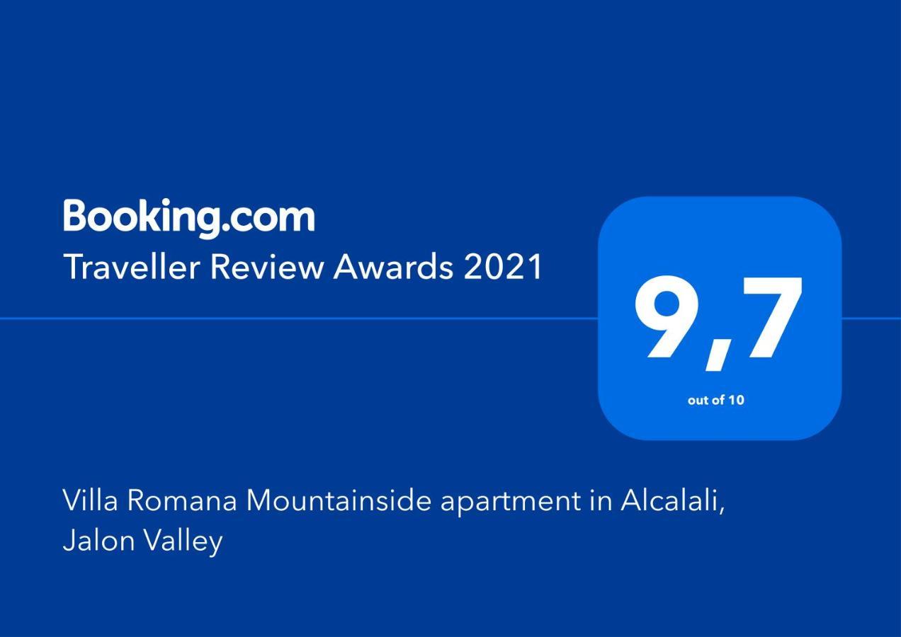 Villa Romana Mountainside Apartment In Alcalali, Jalon Valley Exteriör bild