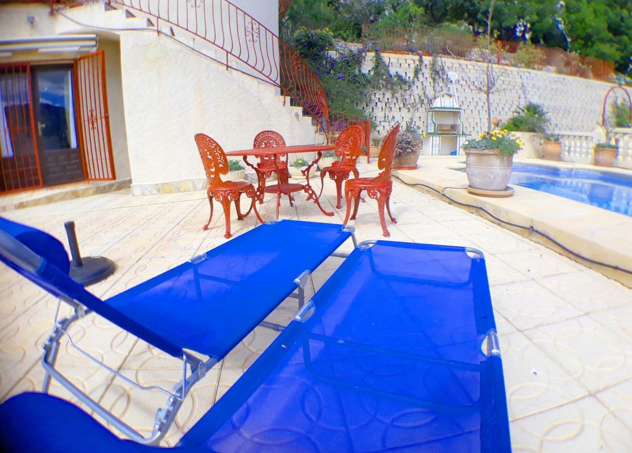 Villa Romana Mountainside Apartment In Alcalali, Jalon Valley Exteriör bild